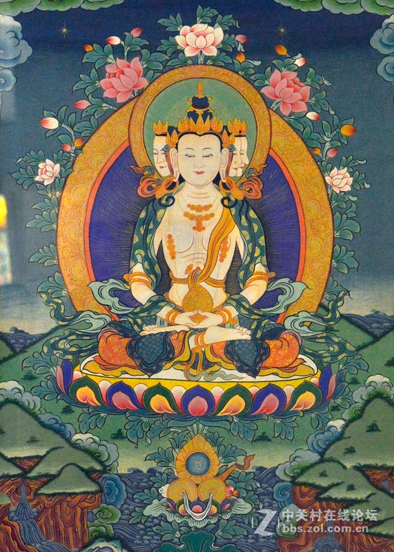 般若之光-拉卜楞唐卡（旭中冰雪）