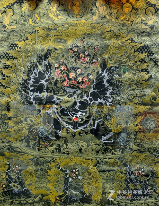 般若之光-拉卜楞唐卡（旭中冰雪）