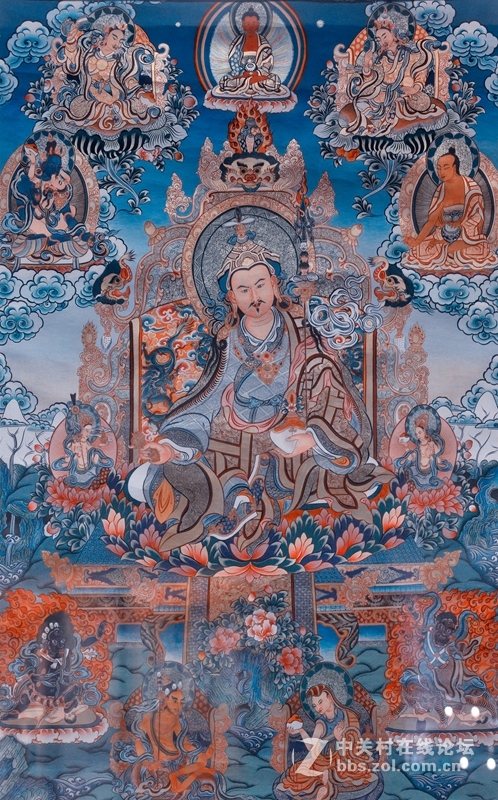 般若之光-拉卜楞唐卡（旭中冰雪）