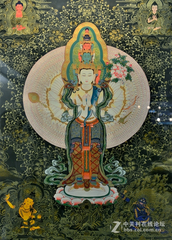 般若之光-拉卜楞唐卡（旭中冰雪）