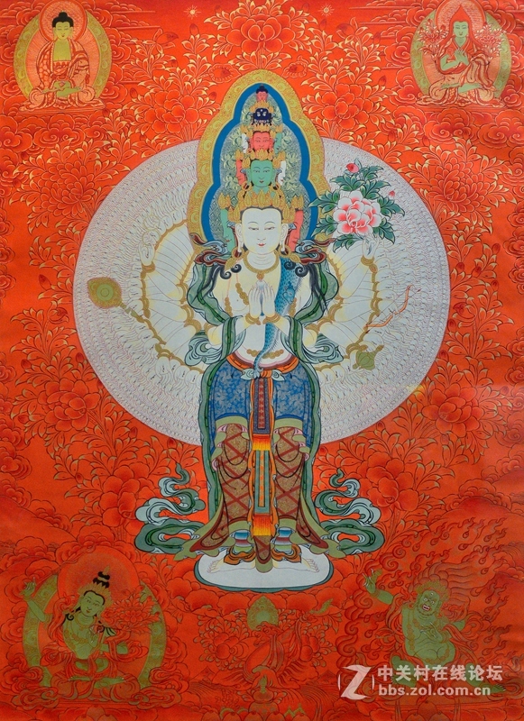 般若之光-拉卜楞唐卡（旭中冰雪）