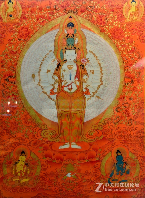 般若之光-拉卜楞唐卡（旭中冰雪）