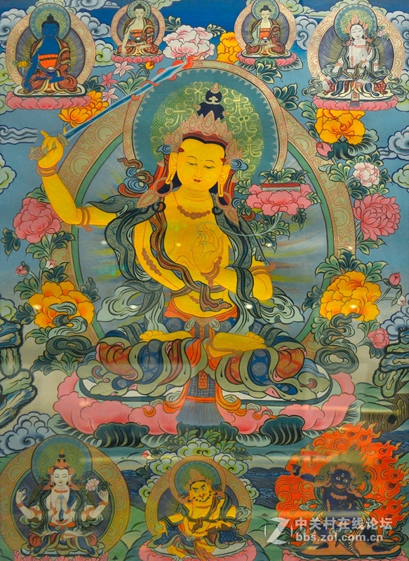 般若之光-拉卜楞唐卡（旭中冰雪）