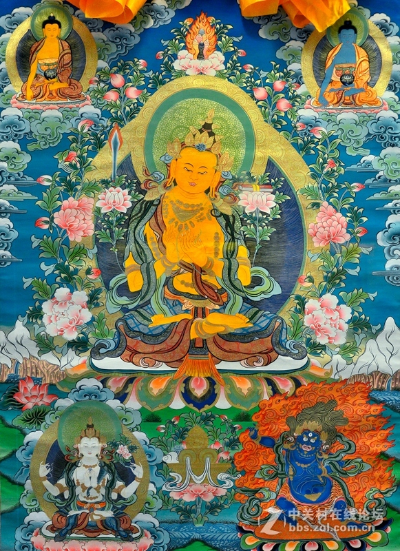 般若之光-拉卜楞唐卡（旭中冰雪）