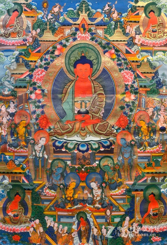 般若之光-拉卜楞唐卡（旭中冰雪）