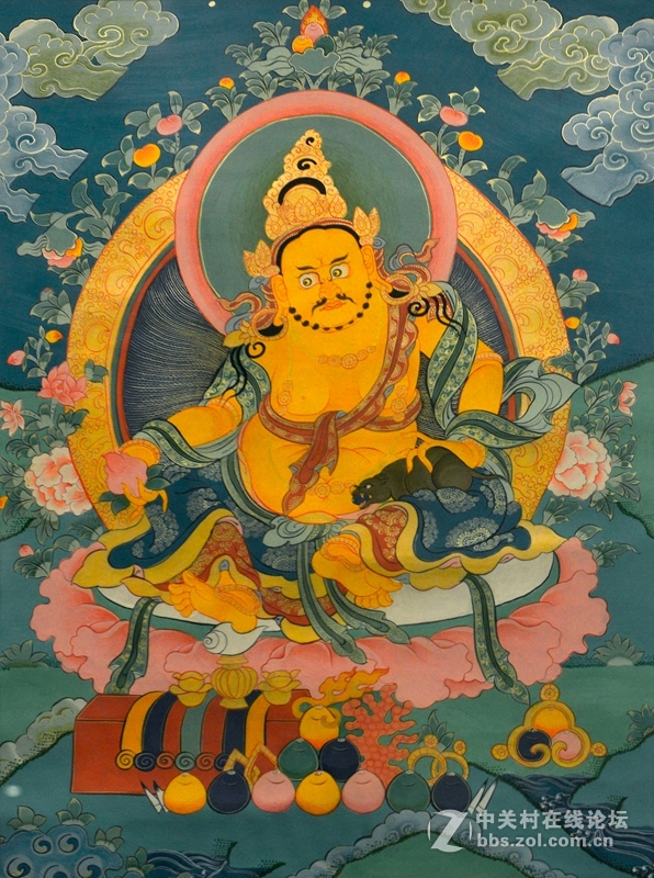 般若之光-拉卜楞唐卡（旭中冰雪）