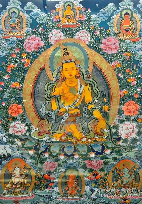 般若之光-拉卜楞唐卡（旭中冰雪）