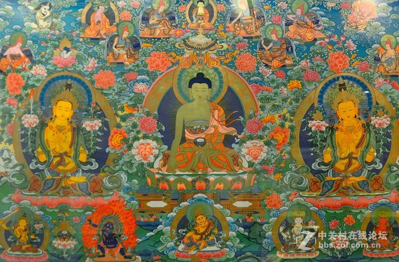 般若之光-拉卜楞唐卡（旭中冰雪）