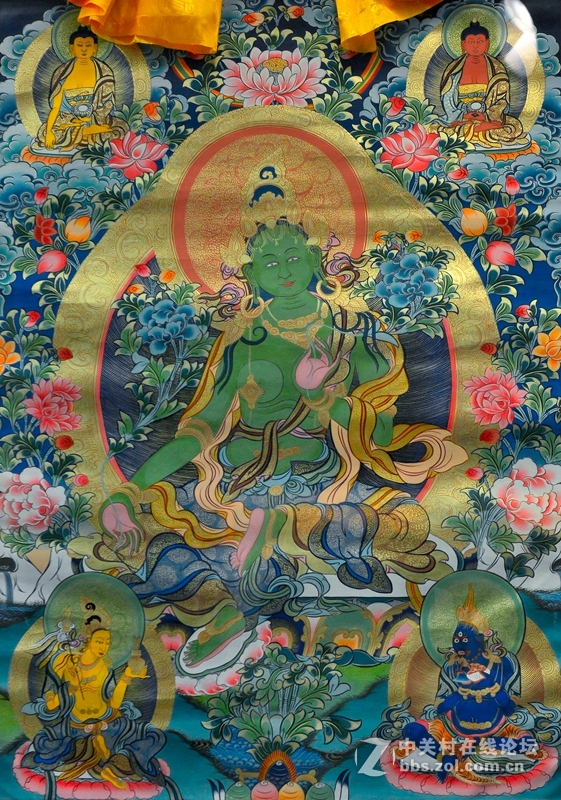 般若之光-拉卜楞唐卡（旭中冰雪）