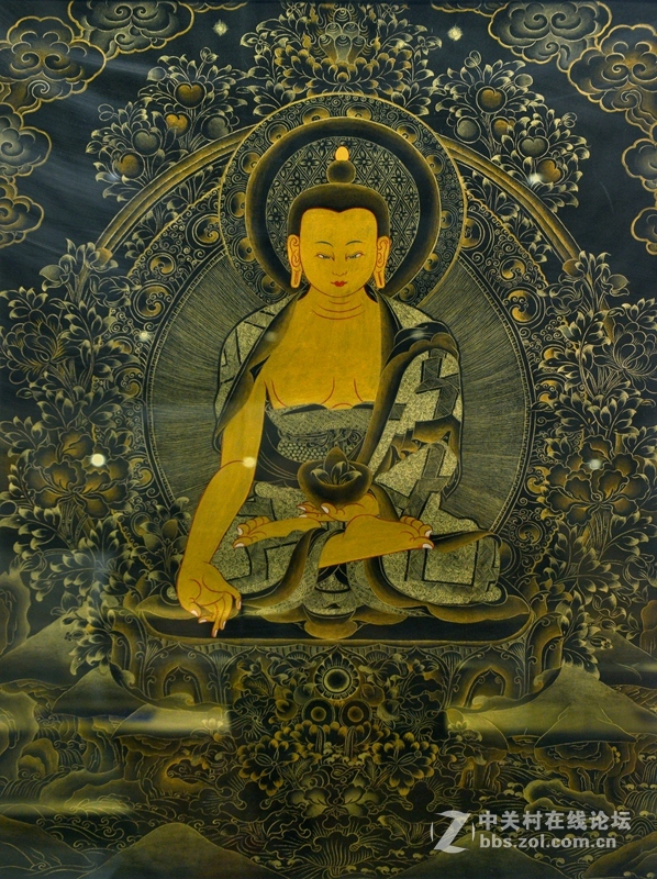 般若之光-拉卜楞唐卡（旭中冰雪）