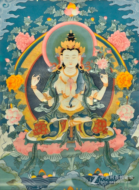 般若之光-拉卜楞唐卡（旭中冰雪）