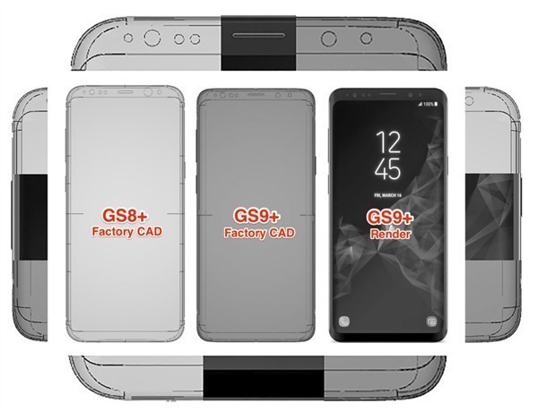 星空体育平台S9+工厂CAD图曝光：6.1寸屏+骁龙845