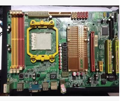 40元  磐正AF720T NB 台式机AMD 主板 支持AM2 AM2+ AM3CPU二代内存主板