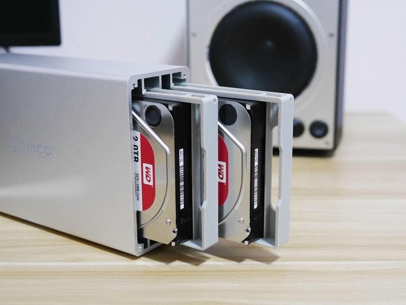 机械硬盘阵列能比固态快？ ORICO WS200RC3硬盘柜+西部数据红盘实战体验