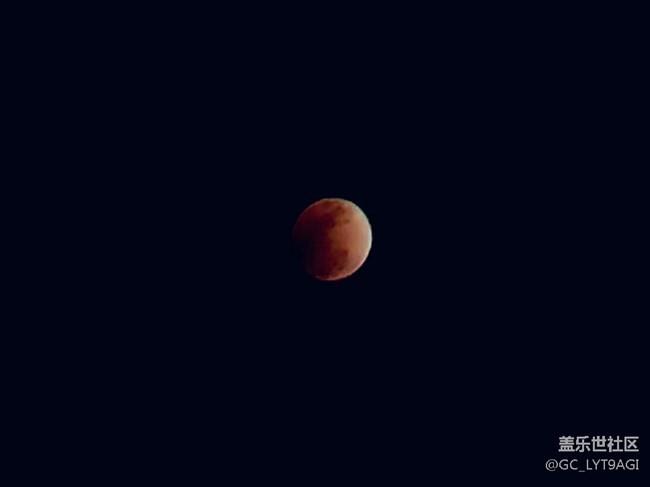 夜拍，血月，月食
