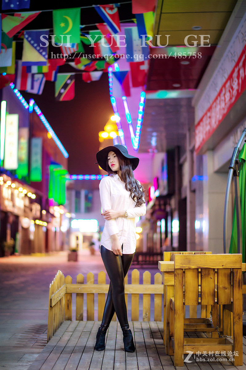 岁月如歌   自然光夜景人像  尼康 58mm f/1.4G