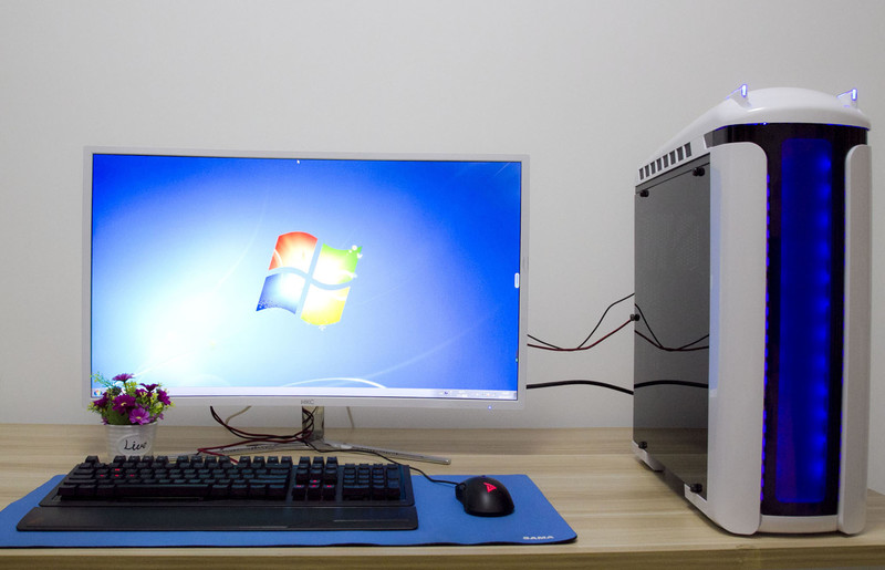 入手TT和谐号，I5 4670K+公版RX480玩转屁股先锋