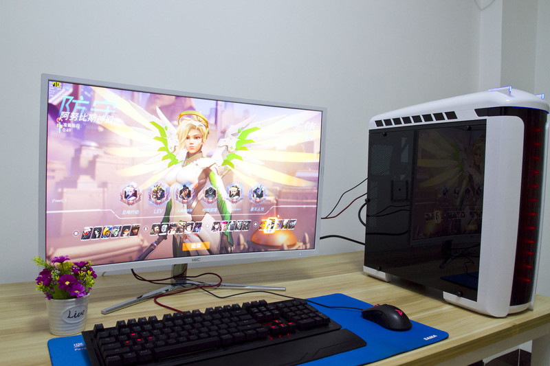 入手TT和谐号，I5 4670K+公版RX480玩转屁股先锋