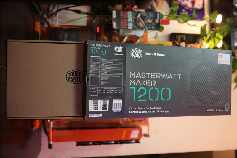 NV哥酷冷至尊旗舰电源MasterWatt Maker 1200体验