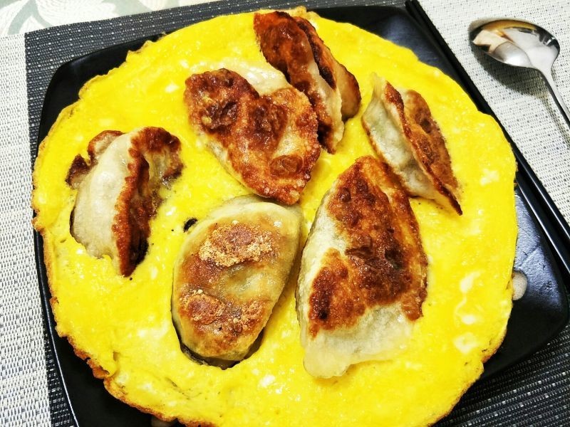 玉米羹～咸茄子