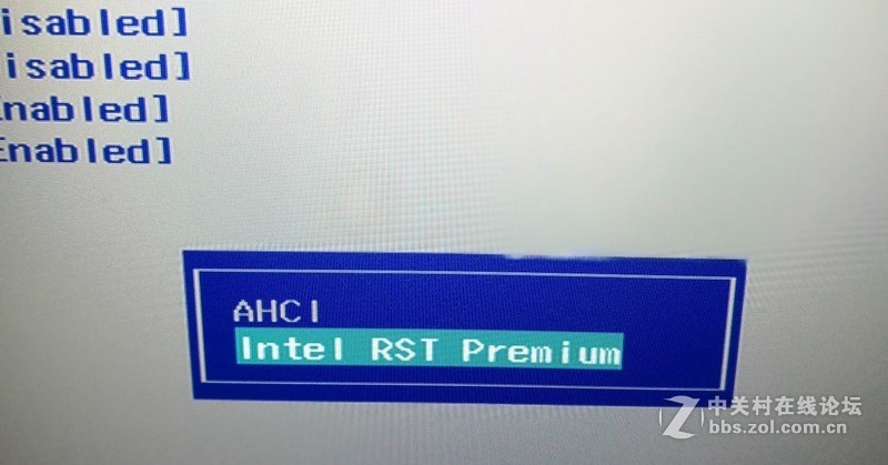 安装 系统 硬盘模式选AHCI 还是Intel RST premium
