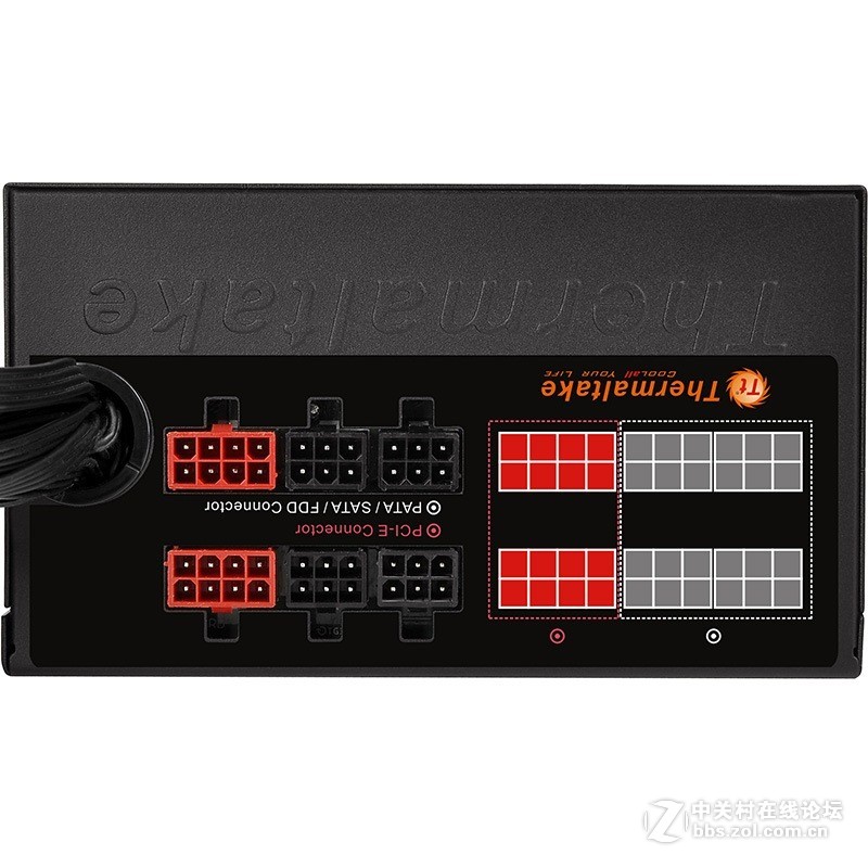 Thermaltake/TT SmartSE SPS-730M台式机额定730W主动式电脑电源