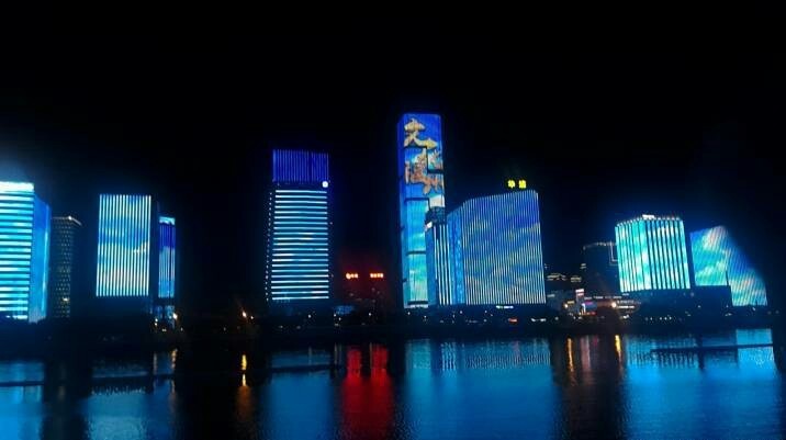 【Xplay3S摄影】金融街灯光秀