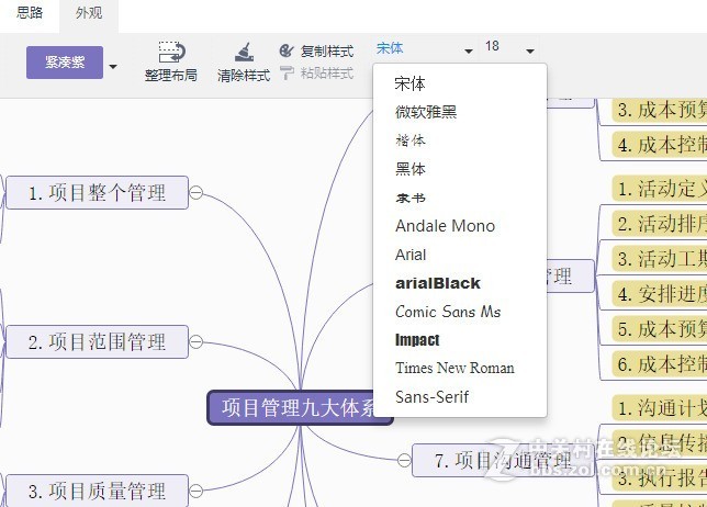 利用思维导图制定学习计划