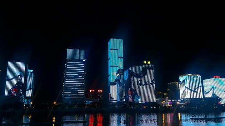 【Xplay3S摄影】金融街灯光秀