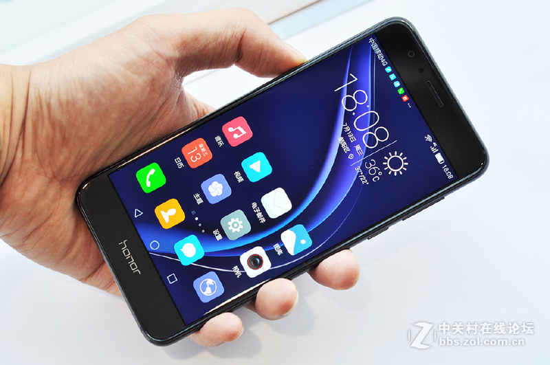 荣耀8幻夜黑 绝美真机图赏