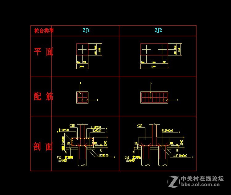 水库办公楼机械建筑CAD结构图