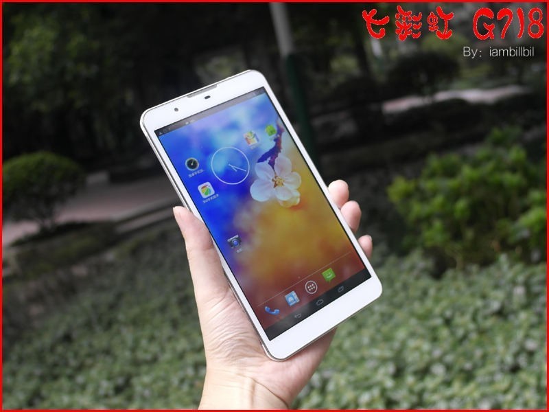 iambillbil,七彩虹G718硬件篇 ,MTK6592M+1g+1280的6.95寸电话