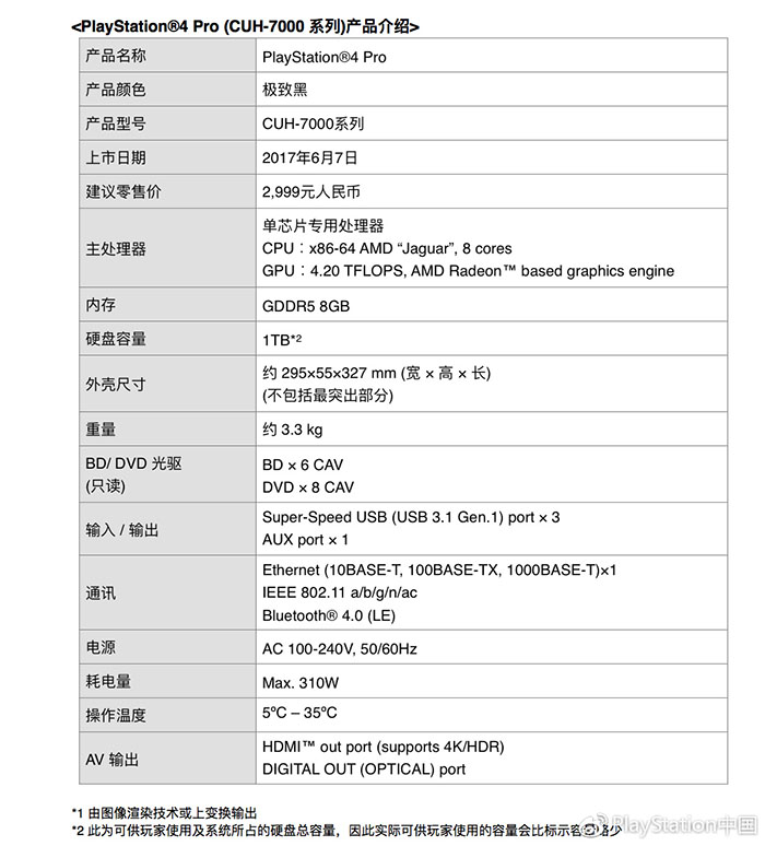 索尼国行PS4 Pro发布，卖2999元的“三层”游戏机