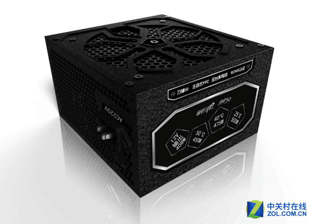 游戏悍将刀锋50电源50℃额定功率无损耗