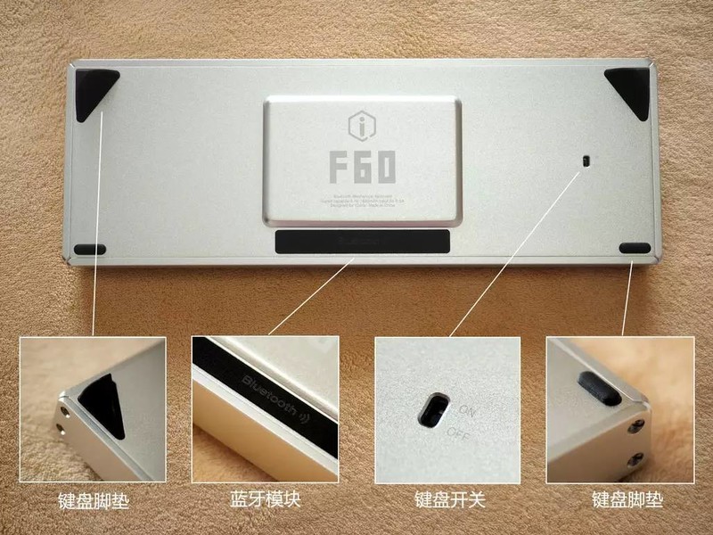 萌属性翻倍，IQUNIX F60 机械键盘配ZOMO仿生猫爪金属键帽