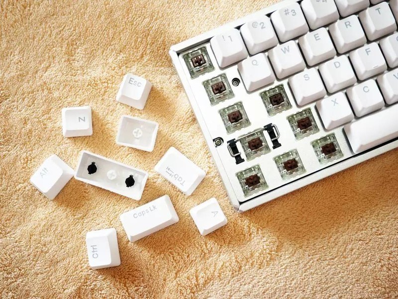 萌属性翻倍，IQUNIX F60 机械键盘配ZOMO仿生猫爪金属键帽