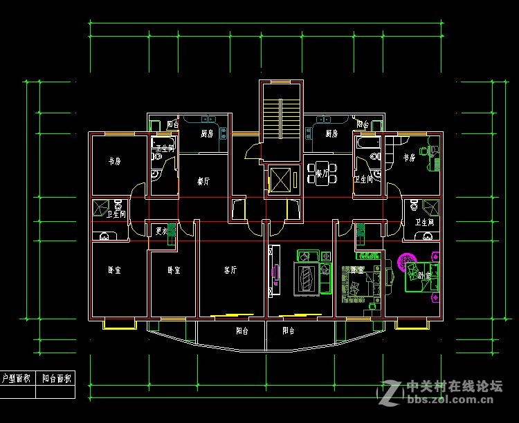 CAD设计图纸施工图全集素材库