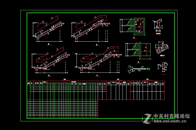 CAD设计图纸施工图全集素材库