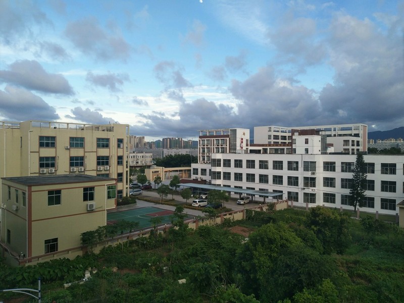 新厂的风景优美，