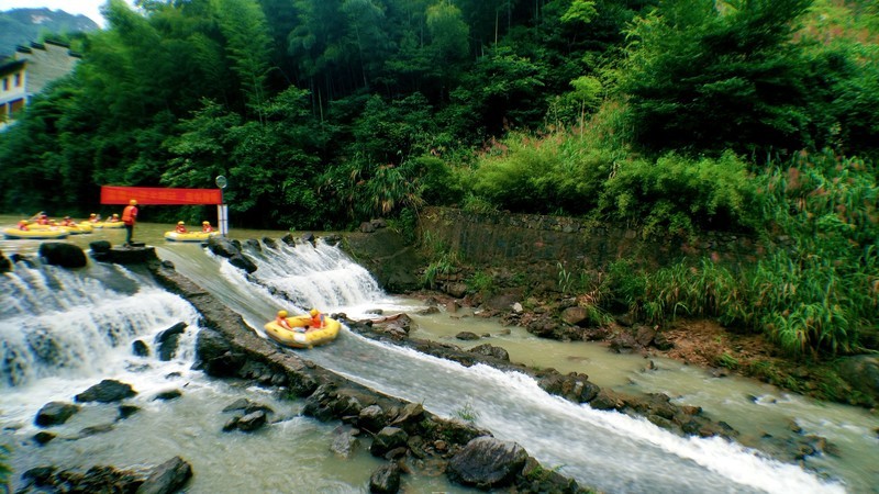 【我的照片故事】+大觉山漂流节