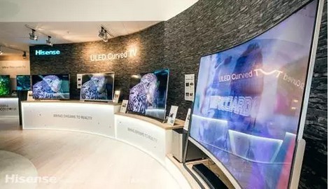 全球大屏领导者!海信电视平均出货尺寸全球第一