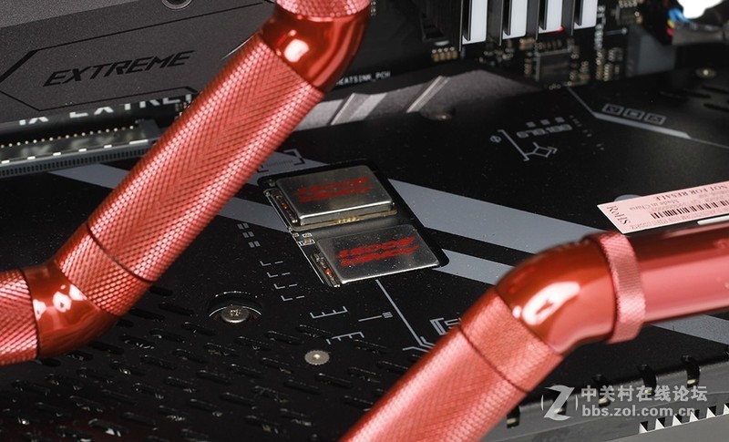 华硕ROG M9E、索泰1080Ti寒冰至尊，分体式水冷金属管方案SHOW！