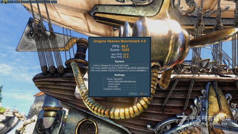 #蓝宝石RX460 4G 1024SP超白金OC#三平台实测RX460对比1050，470