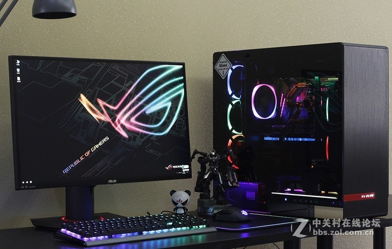 华硕ROG M9E、索泰1080Ti寒冰至尊，分体式水冷金属管方案SHOW！