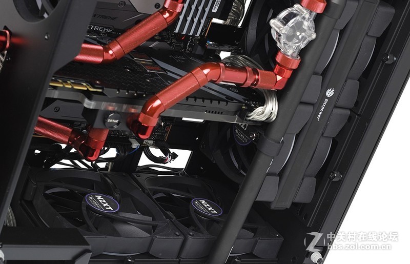 华硕ROG M9E、索泰1080Ti寒冰至尊，分体式水冷金属管方案SHOW！