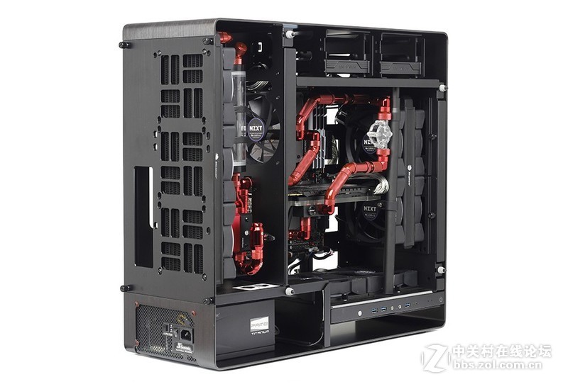 华硕ROG M9E、索泰1080Ti寒冰至尊，分体式水冷金属管方案SHOW！