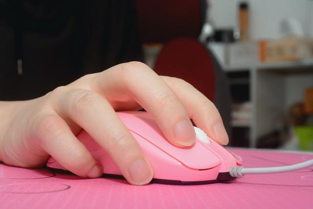 滑屏加购凑套装，疑似她人嫁衣裳， ZOWIE FK1-B粉色小感