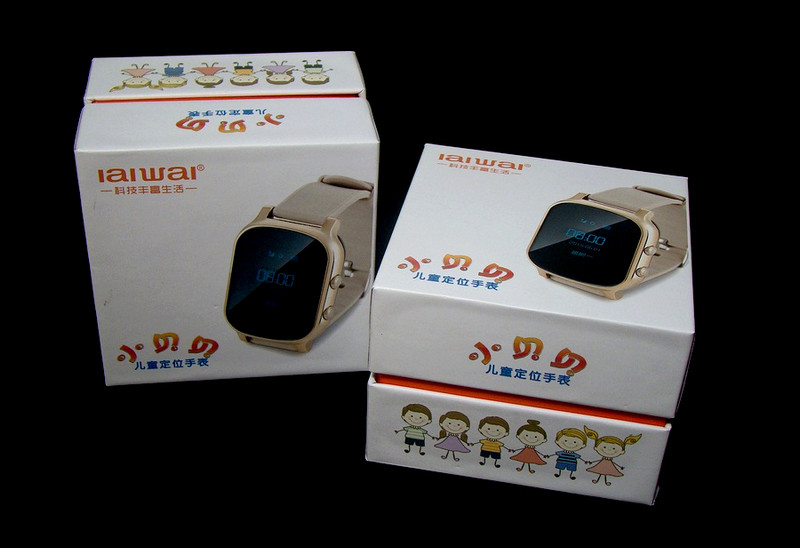 送给孩子的礼物 爱华小贝贝儿童定位手表