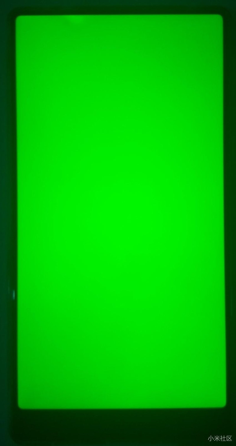 小米mix 全网通出现色度不均匀，请问就我一个人么？