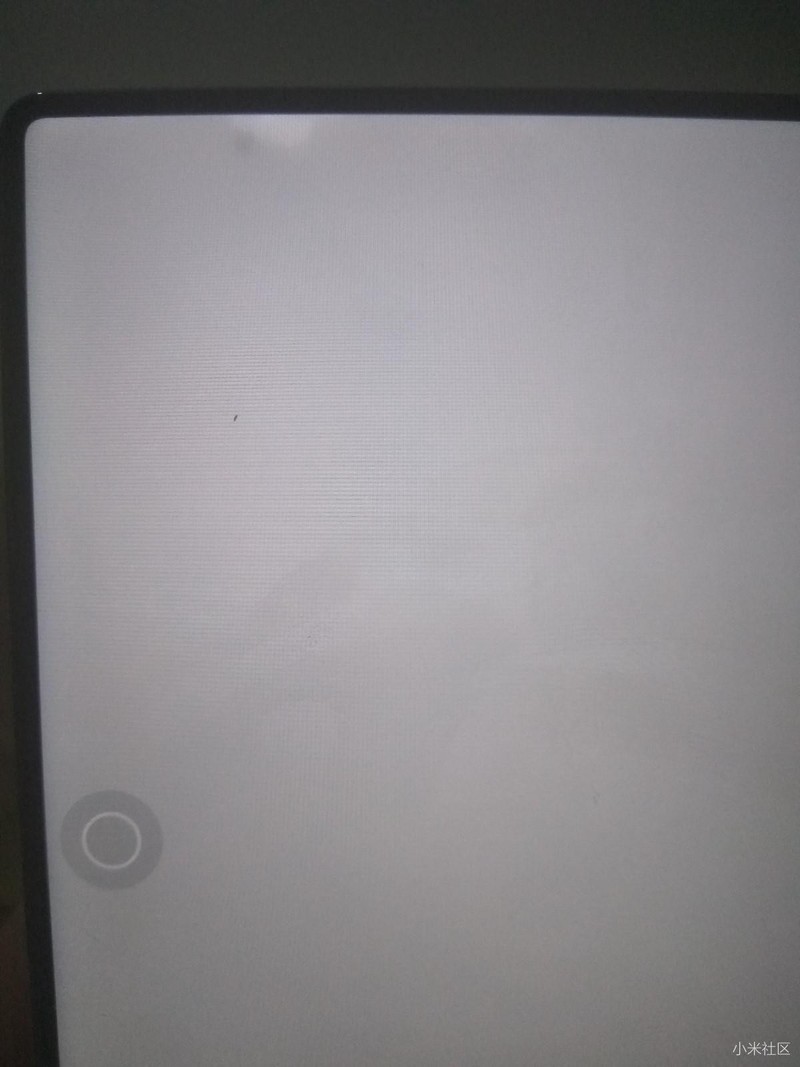 小米mix 全网通出现色度不均匀，请问就我一个人么？